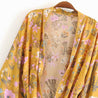 Boho Kimono Cardigan mit Blumendruck