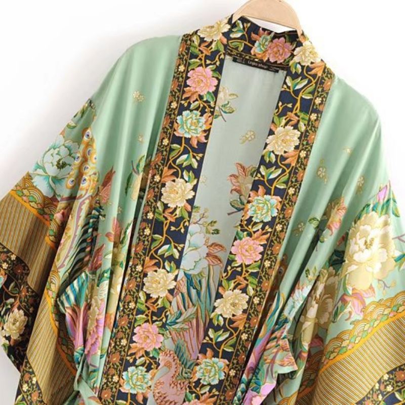 boho kimono etsy
