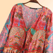 Boho vintage bluse