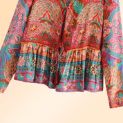 Boho vintage bluse