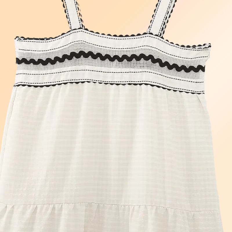 kleid boho stil vintage weiß