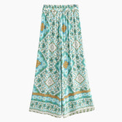 Boho hose weit pastel