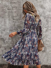 Boho kleid chiffon
