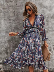 Boho kleid chiffon