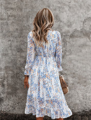 Boho kleid chiffon