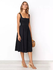 Boho kleid lang schwarz
