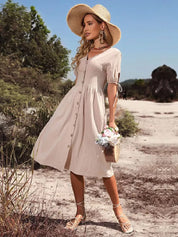 Leinen kleider boho