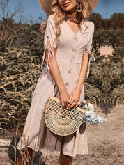 Boho kleid leinen