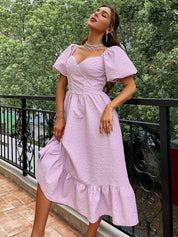 Boho kleid midi