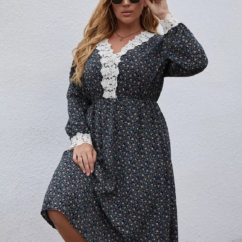 Boho Kleid XL bis 5XL im Boho-Stil