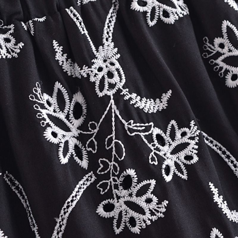 Boho rock nähen