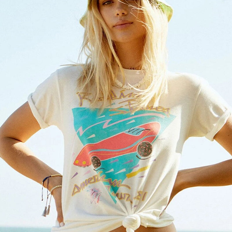 Boho shirt weiß