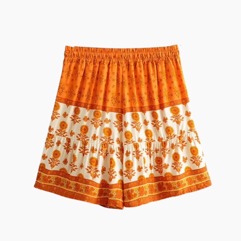 Boho shorts damen