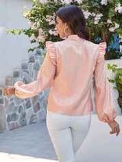 Spitzenbluse Boho