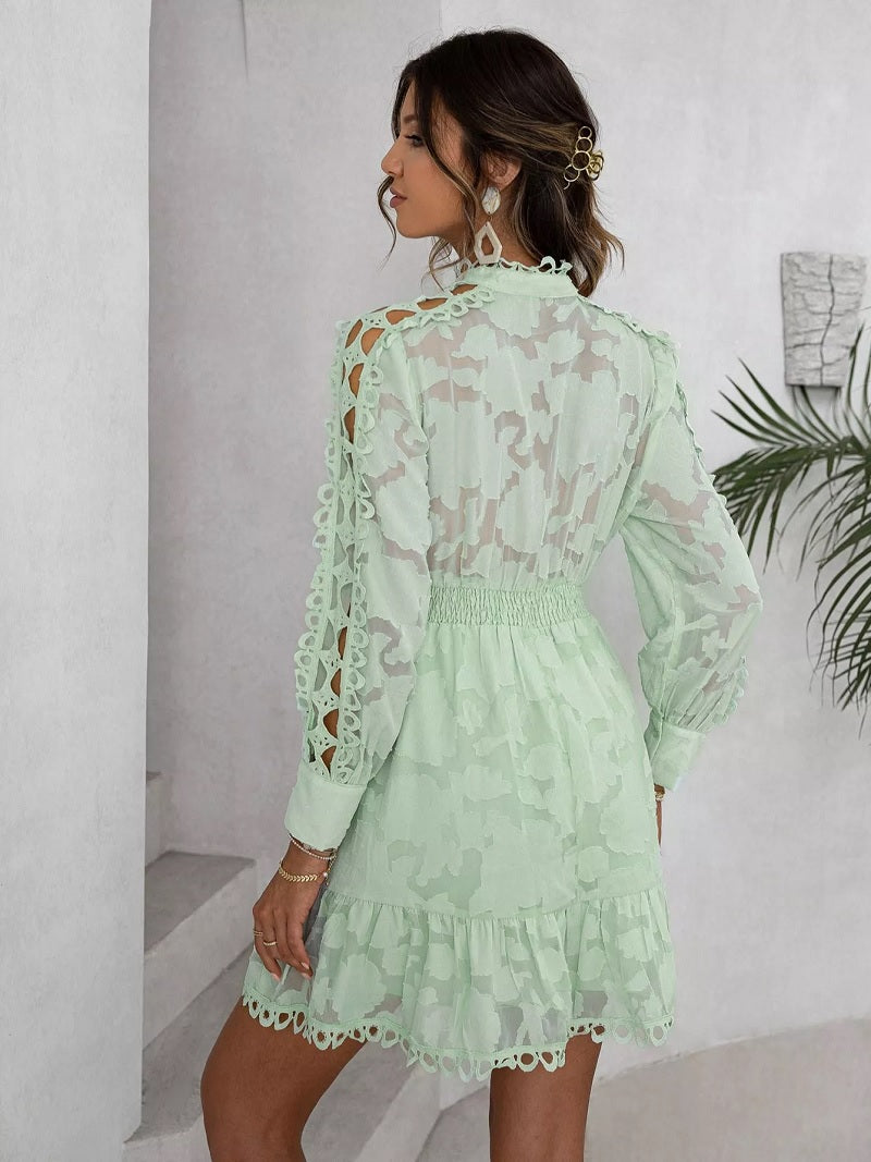 Boho standesamt kleid