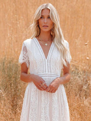 Boho strandkleid hochzeit
