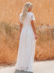 Hochzeitskleid für den Strand im Boho-Stil