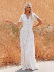 Boho strandkleid hochzeit