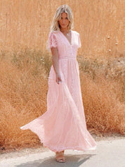 Boho strandkleid hochzeit