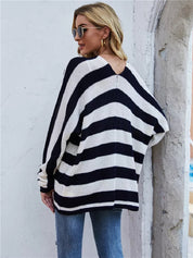Boho strickjacke weiß