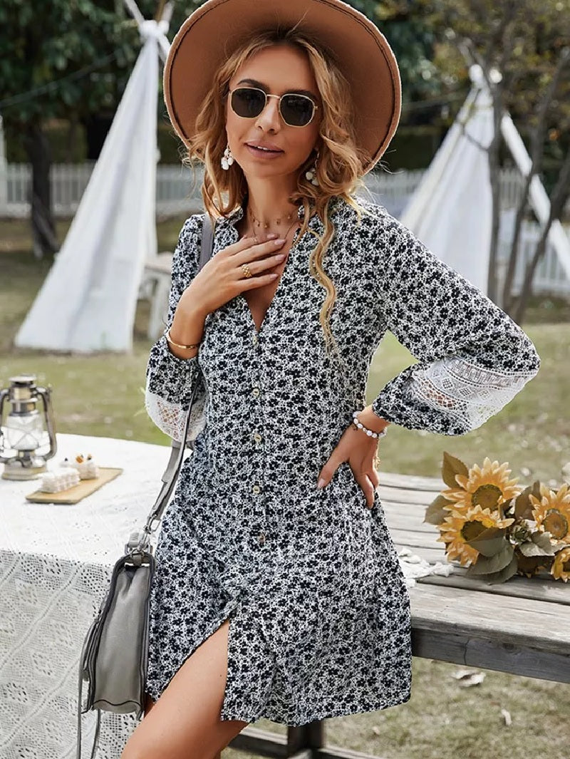 Boho style boho kleid hochzeitsgast