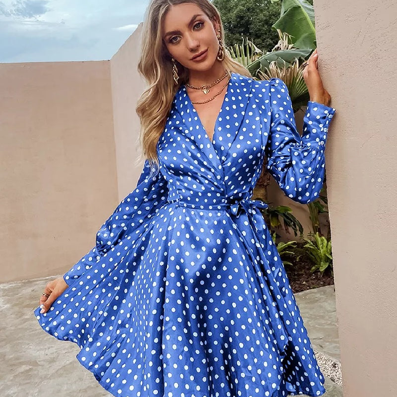 Boho Wickelkleid