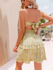 Damen boho strandkleid