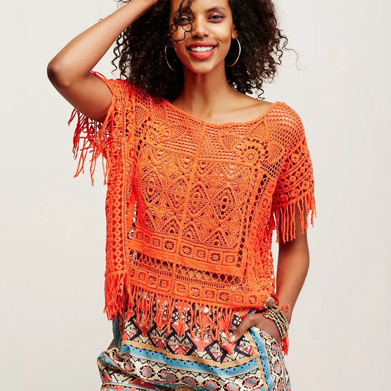 Spitzenoberteil braut boho