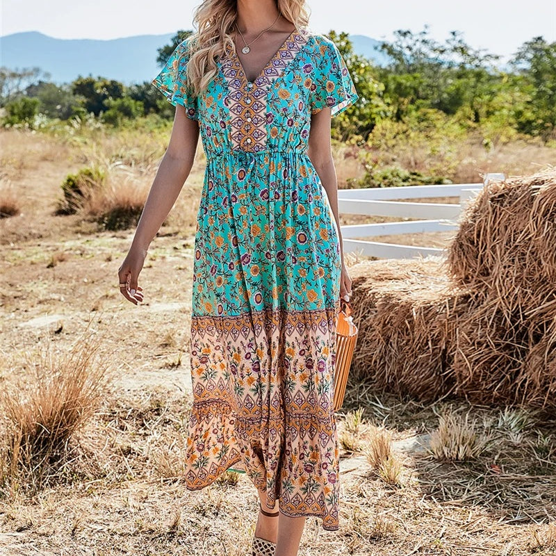 Strandkleider lang boho