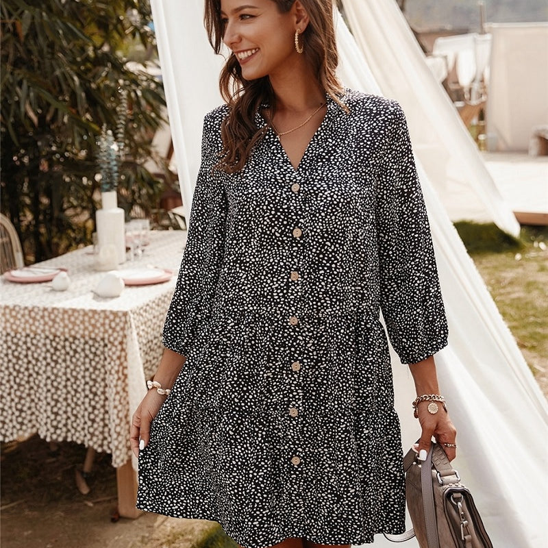 Tunika kleid im boho style