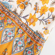 Weißer boho rock